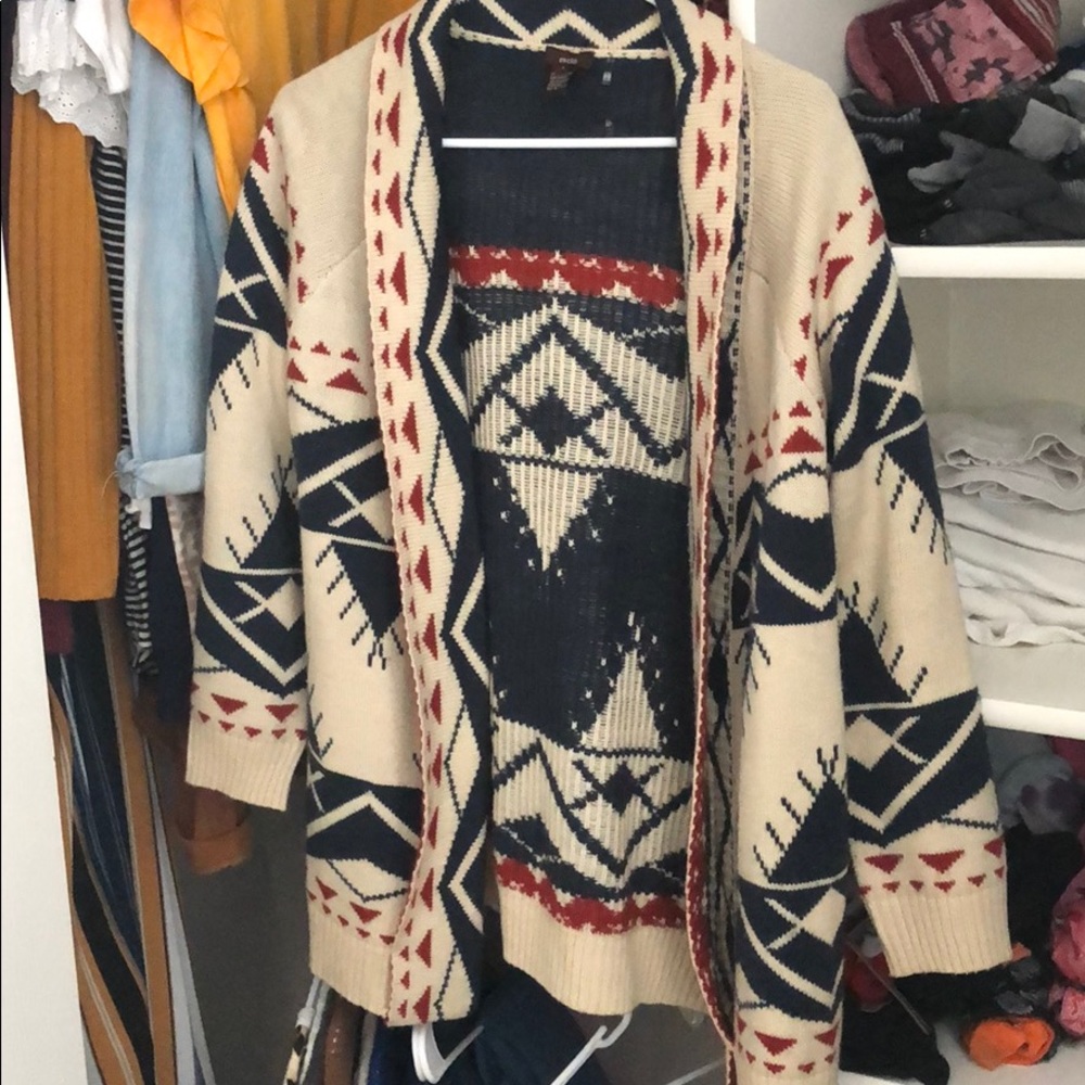 Tribal cardigan